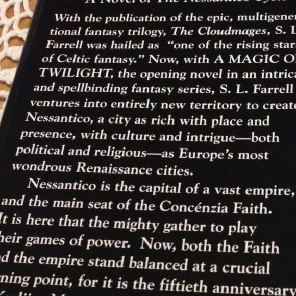 A Magic of Twlight by S. L. Farrell, Hardback - Picture 4 of 4